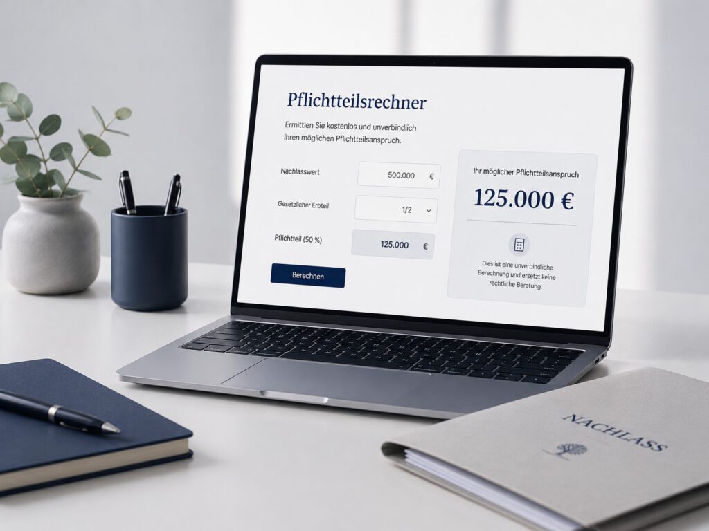 Pflichtteilsrechner